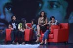 Zoya Akhtar, Farhan Akhtar, Adhuna Akhtar on the sets of NDTV Issi Ka Naam Zindagi in Yashraj on 25th Feb 2012 (78).JPG